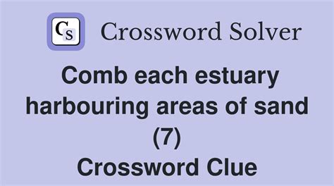 estuary crossword clue.